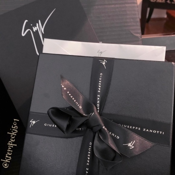 🎁GIUSEPPE ZANOTTI🎁NEW men’s shimmering lizard leather card holder - Picture 5 of 5